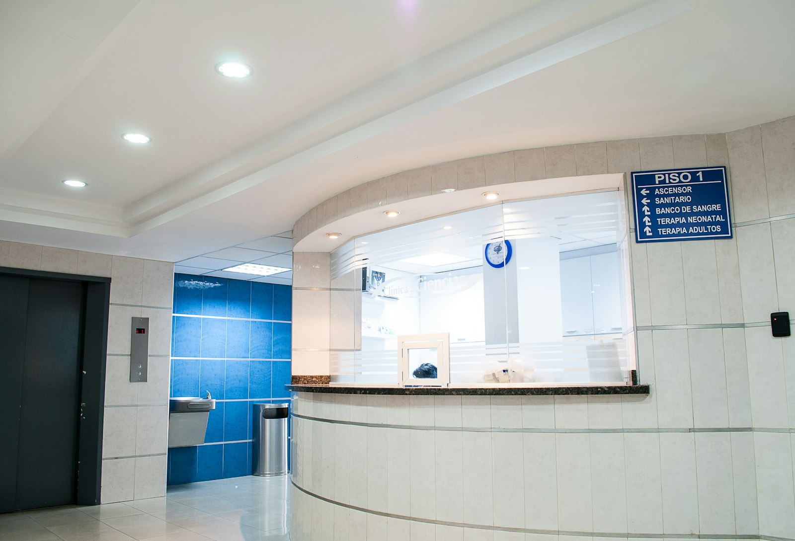 Hospital building where AVVS protects isolation rooms and operating theatres